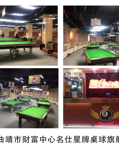 曲靖市財(cái)富中心名仕星牌桌球旗艦店 曲靖市財(cái)富中心名仕星牌桌球旗艦店