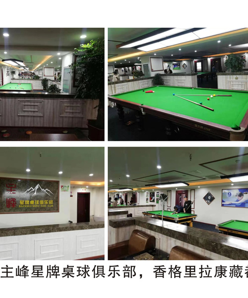 香格里拉主峰星牌桌球俱樂部 香格里拉主峰星牌桌球俱樂部